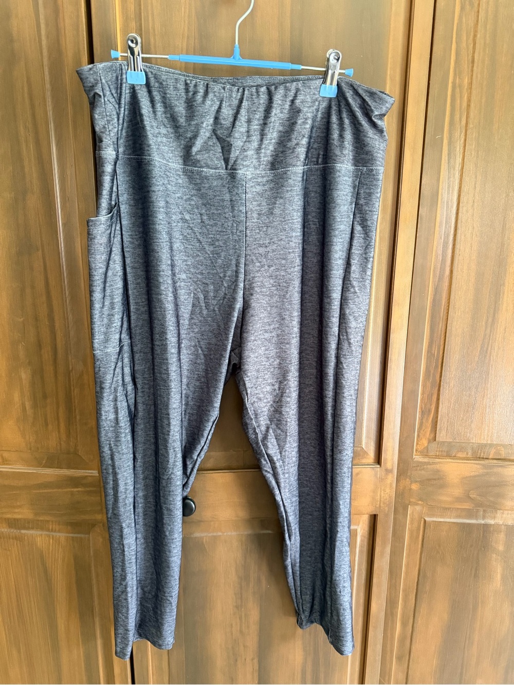 Zone Pro Gray Marled Athletic leggings